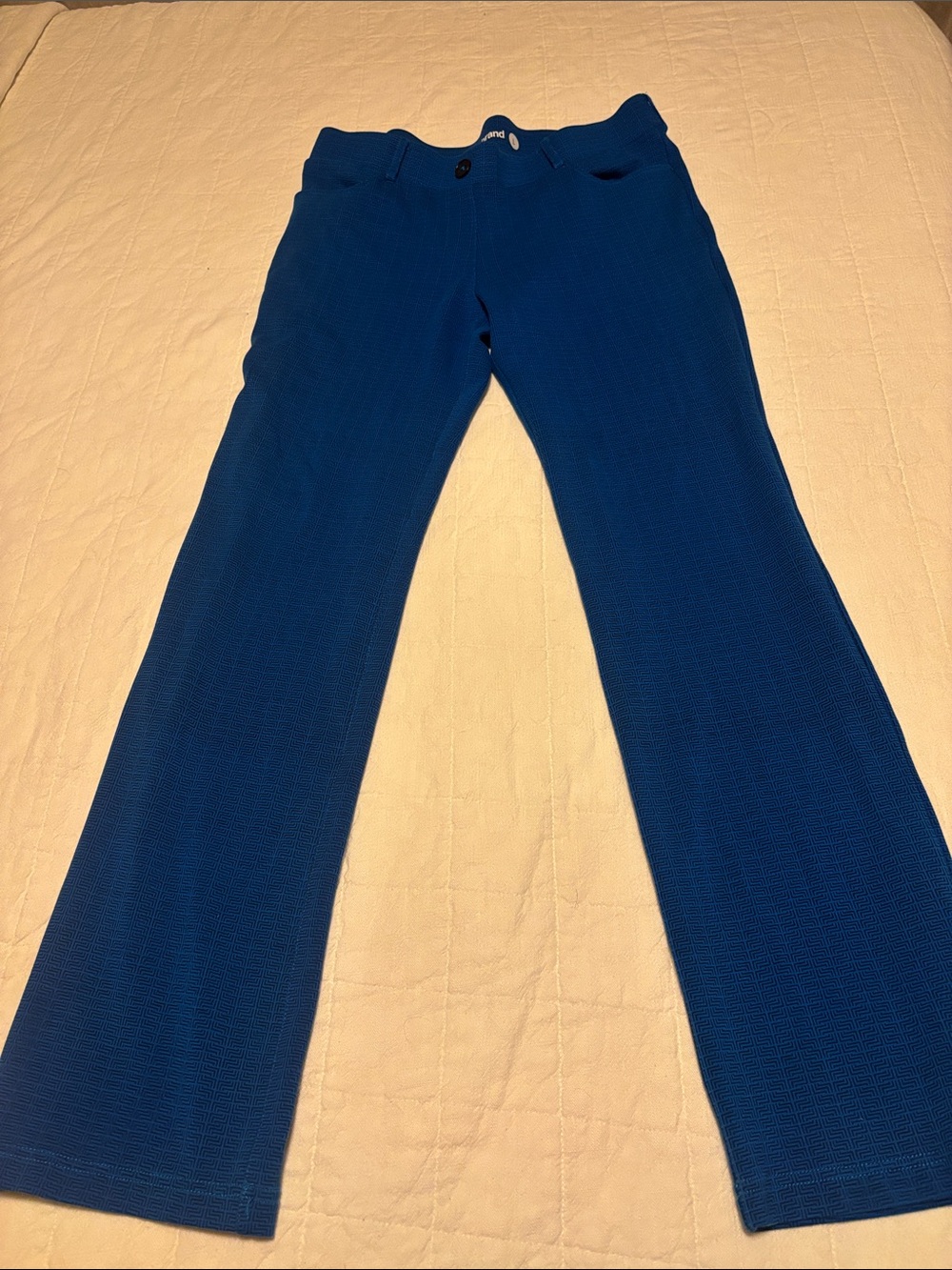 Betabrand Royal Blue Flare Jeggings